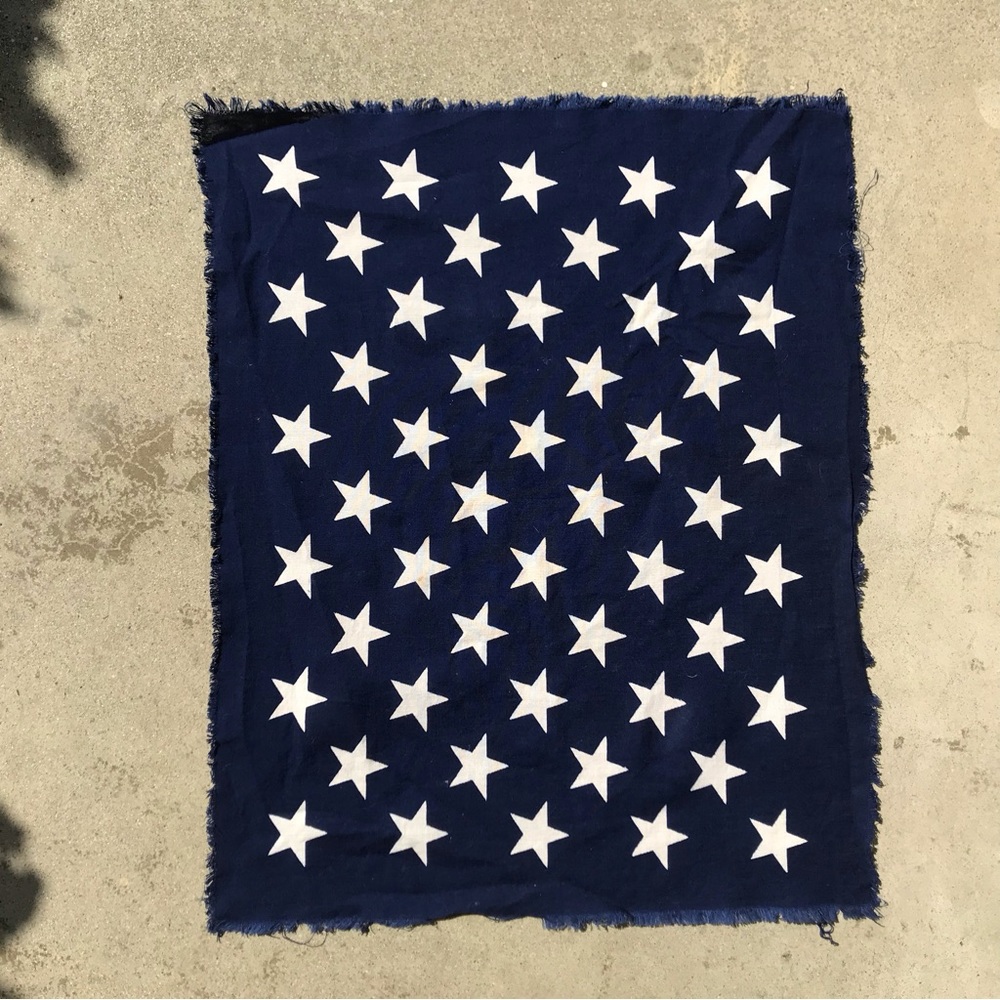 Patriotic Smiley Socks and Star Fabric - Picture 5 of 7